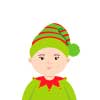 Baby Girl - Light Skin, Elf Outfit