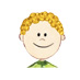 Toddler Boy - Light Skin, Curly Blonde Hair