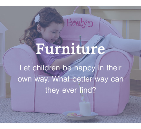 personalised childrens armchair