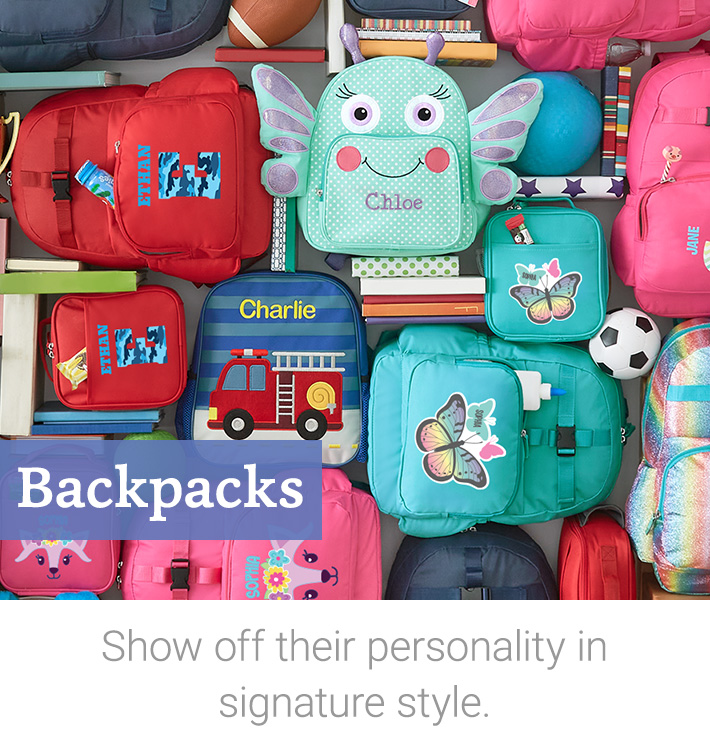 personalized school backpacks