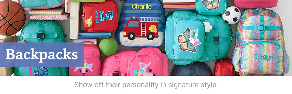 personalized backpacks